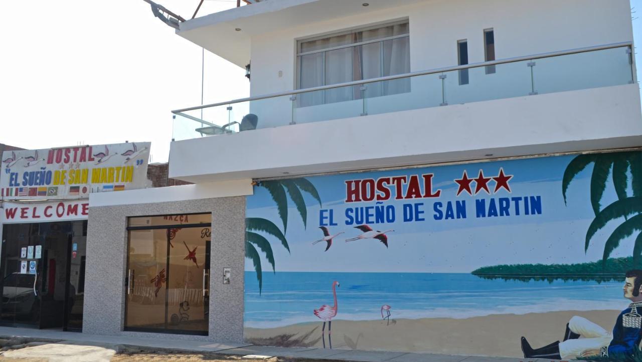 Hostal El Sueno De San Martin Paracas Eksteriør billede